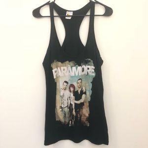 Paramore Band Graphic Tee Racerback Tank